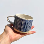 hrneček - proužek modrý