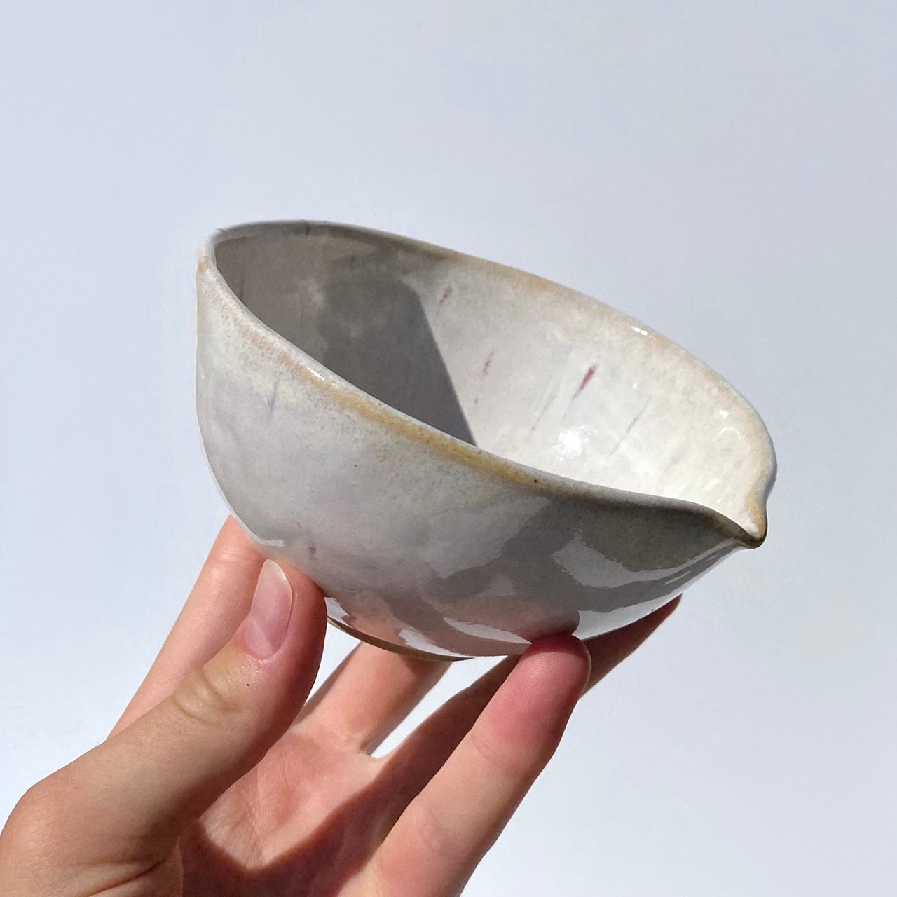 miska na matchu - světle růžová