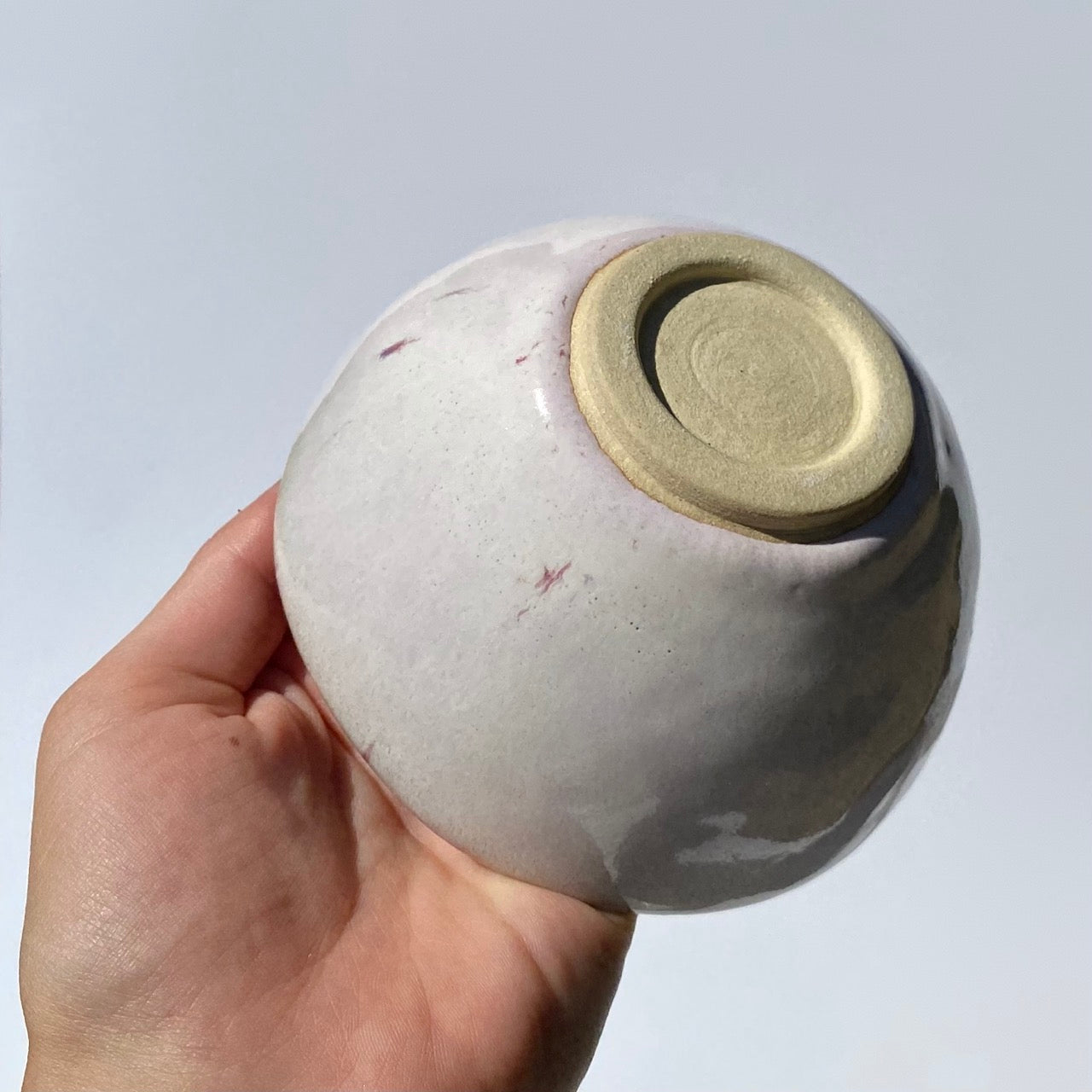 miska na matchu - světle růžová