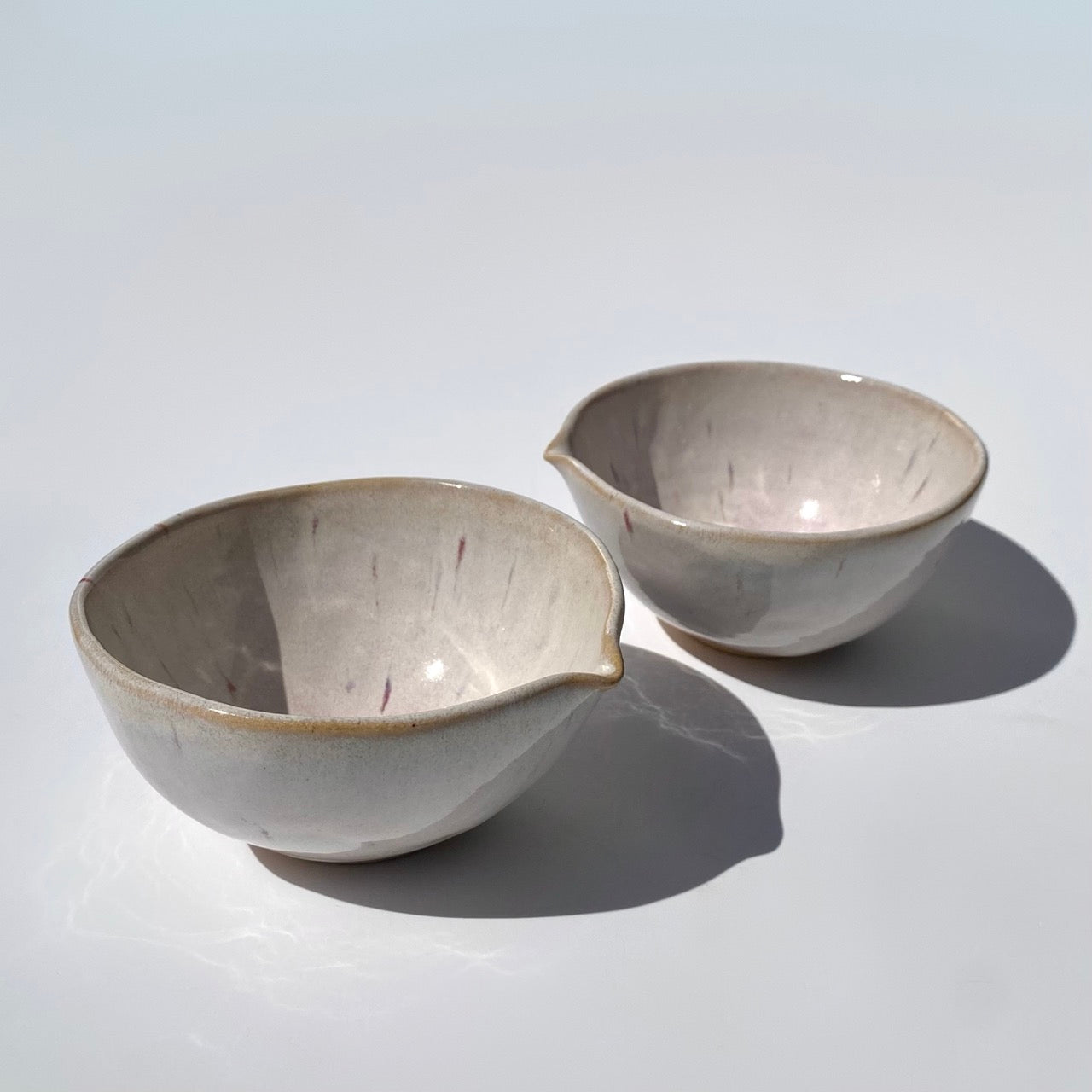 miska na matchu - světle růžová