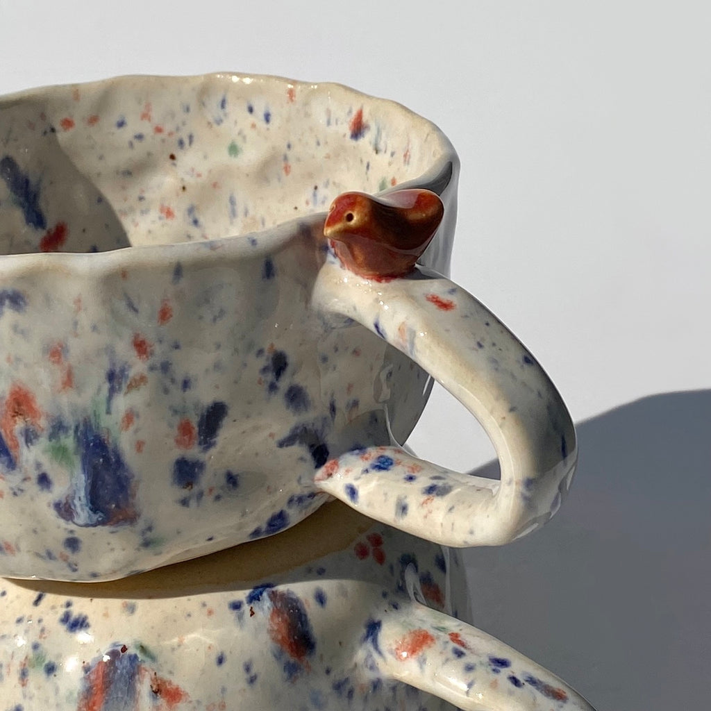 hrnek buclatý - ptáček