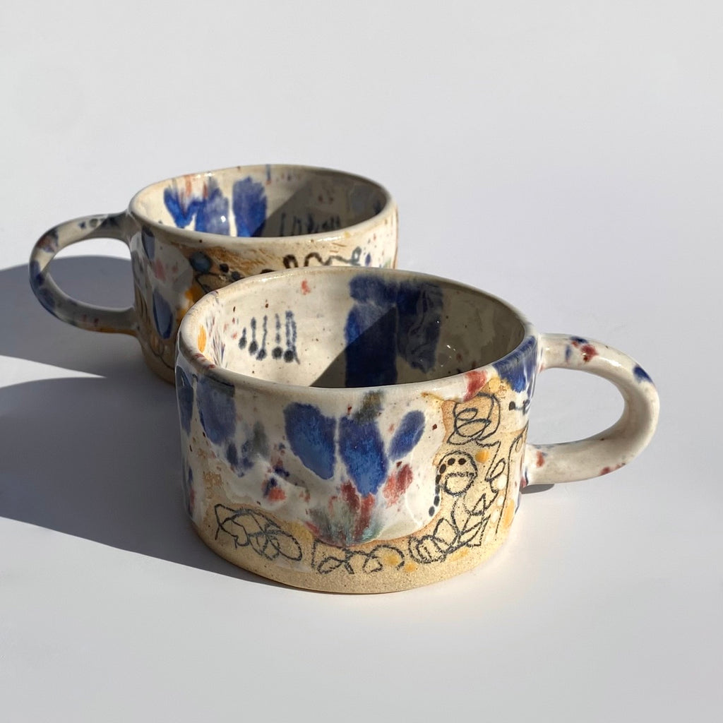 hrneček ďůlek - abstrakce