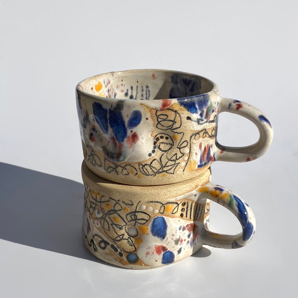 hrneček ďůlek - abstrakce