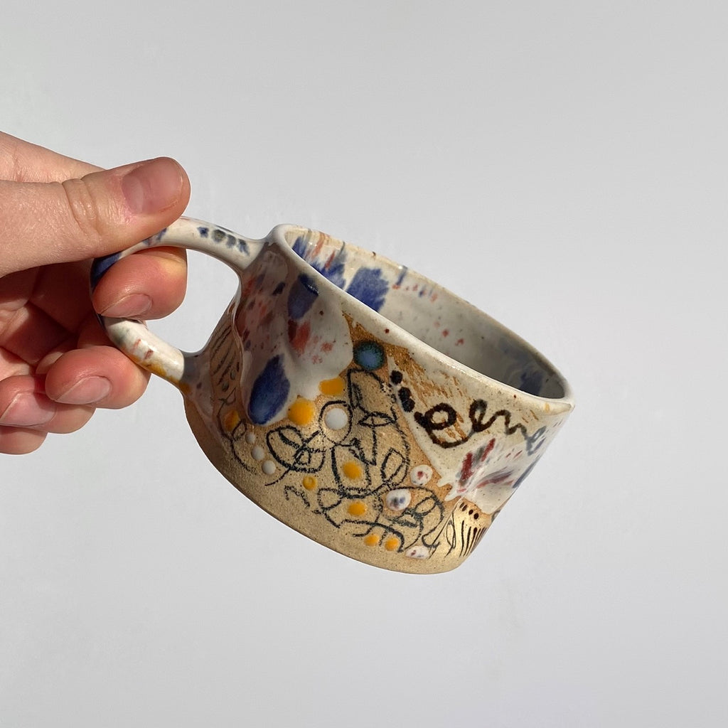 hrneček ďůlek - abstrakce