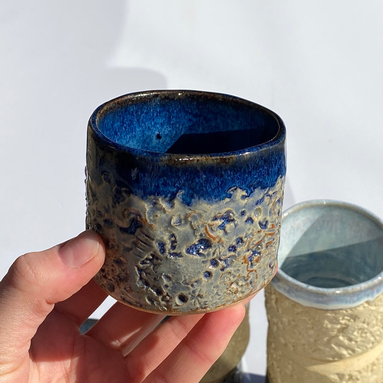 kalíšek - moře tmavě modrý